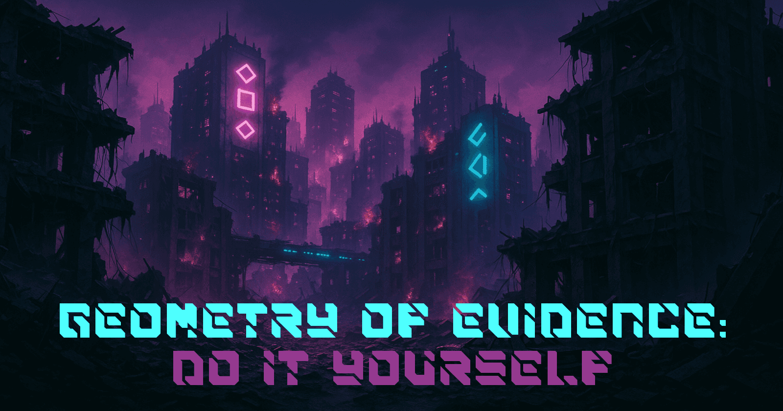 Geometry of Evidence: A DIY 3D Reconstruction